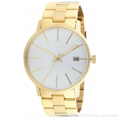Customized Quartz Wrist Watch Water Proof Stainless Steel Western Wrist Watches